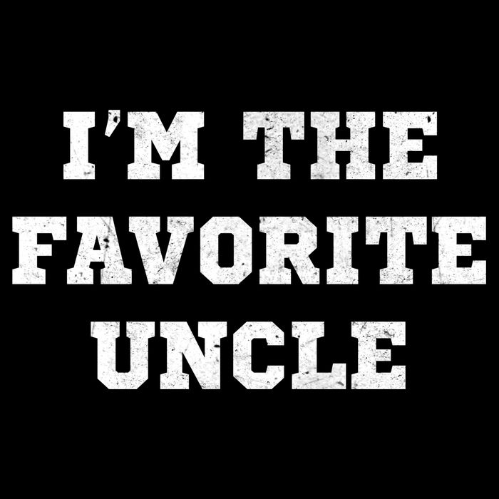 I'm The Favorite Uncle Funny Distressed Backpack