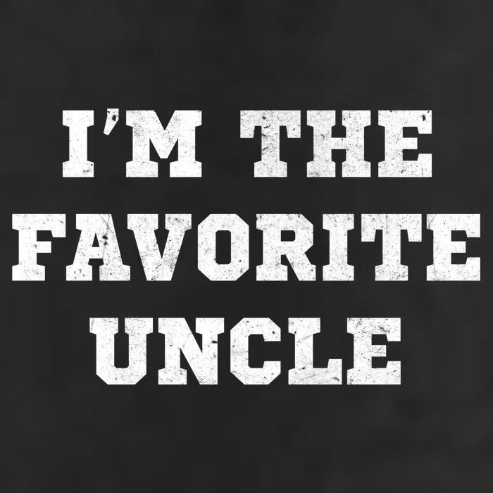 I'm The Favorite Uncle Funny Distressed Adult Drive Performance Visor