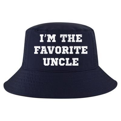 I'm The Favorite Uncle Funny Distressed Cool Comfort Performance Bucket Hat
