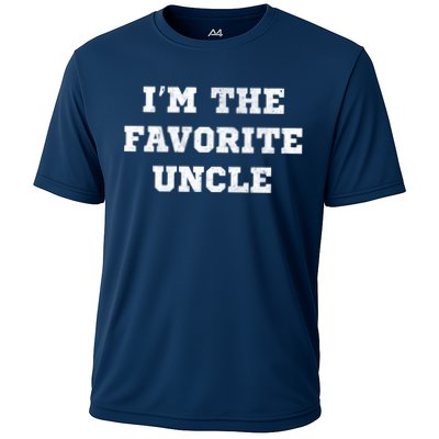 I'm The Favorite Uncle Funny Distressed Performance Shirt