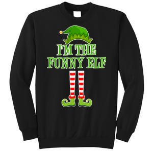 I'm The Funny Elf Matching Family Christmas Sweatshirt