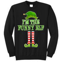 I'm The Funny Elf Matching Family Christmas Sweatshirt