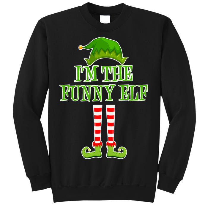 I'm The Funny Elf Matching Family Christmas Sweatshirt