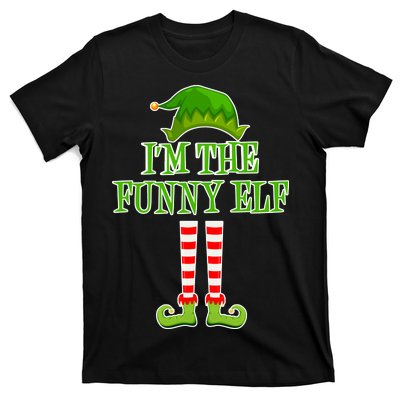 I'm The Funny Elf Matching Family Christmas T-Shirt