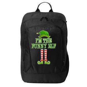 I'm The Funny Elf Matching Family Christmas City Backpack