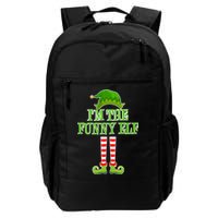 I'm The Funny Elf Matching Family Christmas Backpack