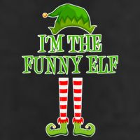 I'm The Funny Elf Matching Family Christmas Adult Drive Performance Visor