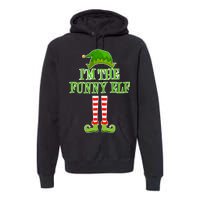 I'm The Funny Elf Matching Family Christmas Premium Hoodie