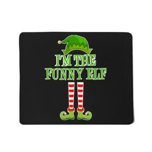 I'm The Funny Elf Matching Family Christmas Mousepad