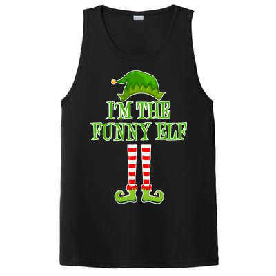 I'm The Funny Elf Matching Family Christmas PosiCharge Competitor Tank