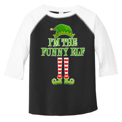 I'm The Funny Elf Matching Family Christmas Toddler Fine Jersey T-Shirt