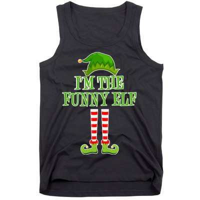 I'm The Funny Elf Matching Family Christmas Tank Top