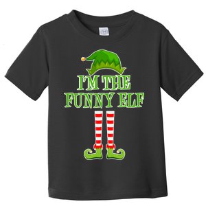 I'm The Funny Elf Matching Family Christmas Toddler T-Shirt