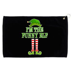 I'm The Funny Elf Matching Family Christmas Grommeted Golf Towel