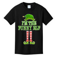 I'm The Funny Elf Matching Family Christmas Kids T-Shirt