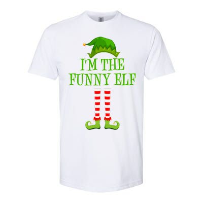 I'm The Funny Elf Matching Family Christmas Softstyle® CVC T-Shirt