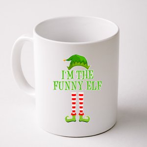 I'm The Funny Elf Matching Family Christmas Coffee Mug