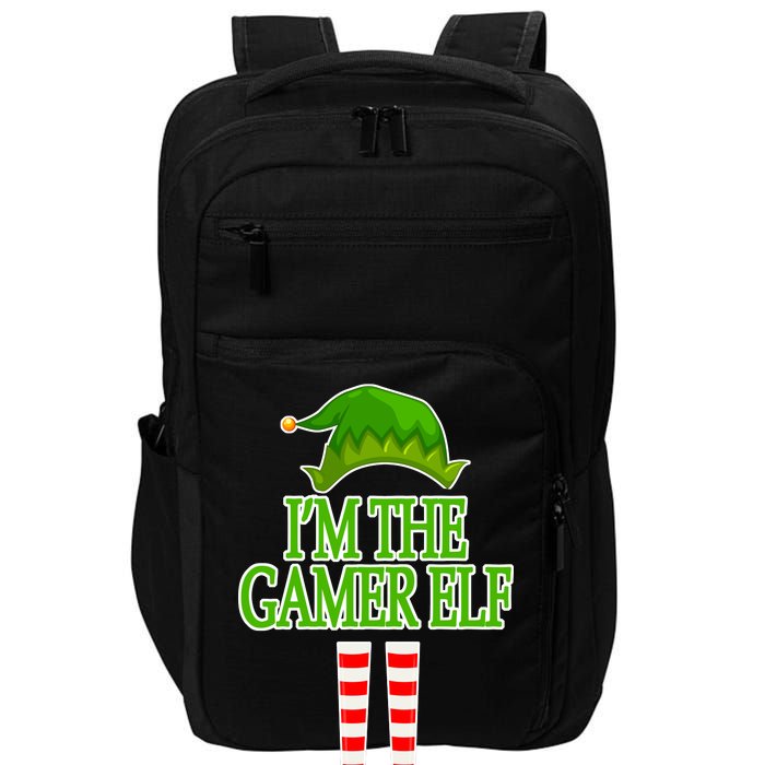 I'm The Gamer Elf Matching Family Christmas Impact Tech Backpack