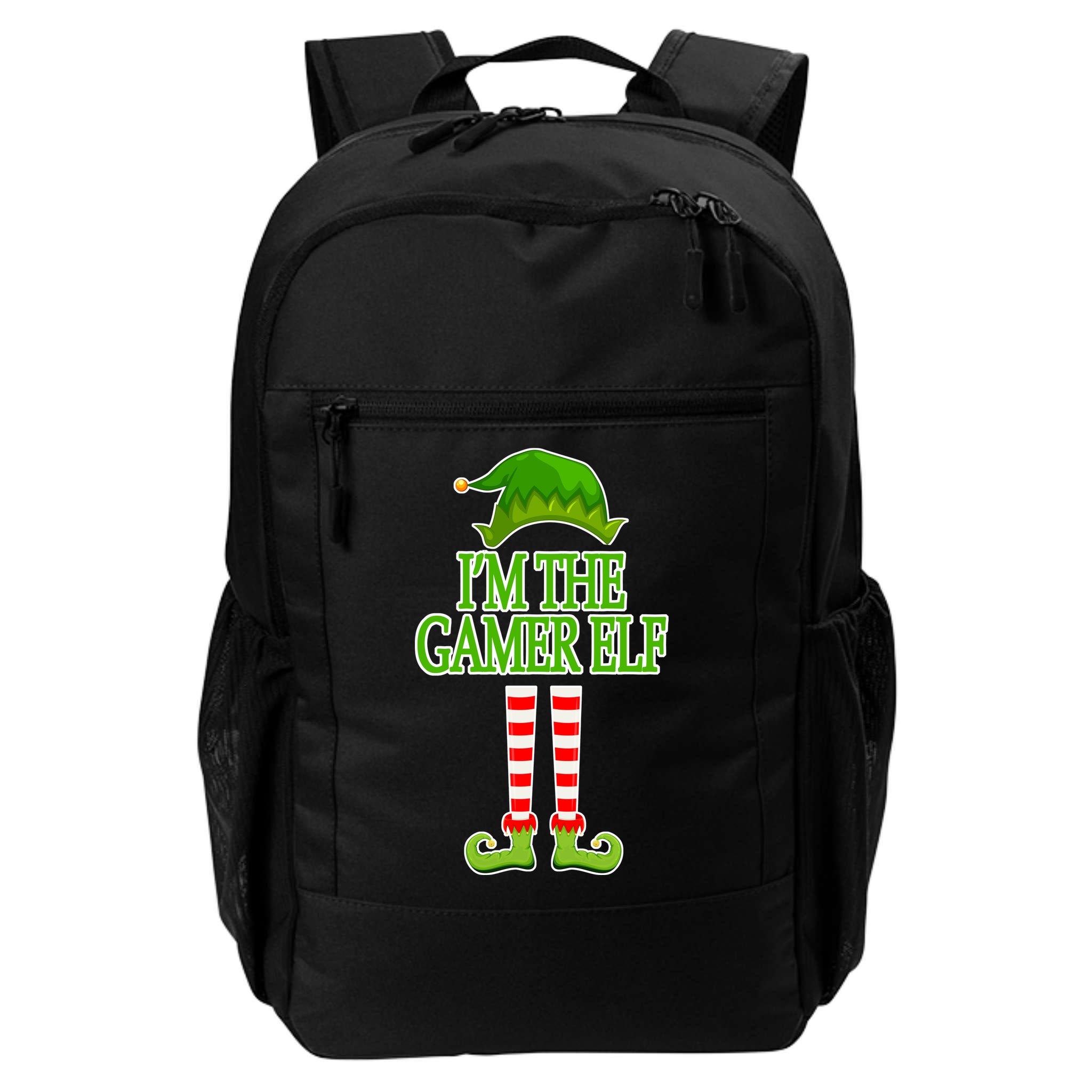 I'm The Gamer Elf Matching Family Christmas Backpack