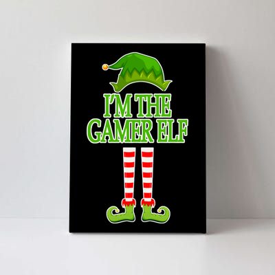 I'm The Gamer Elf Matching Family Christmas Canvas