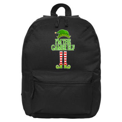 I'm The Gamer Elf Matching Family Christmas 16 in Basic Backpack