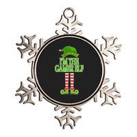 I'm The Gamer Elf Matching Family Christmas Metallic Star Ornament