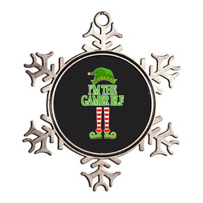 I'm The Gamer Elf Matching Family Christmas Metallic Star Ornament