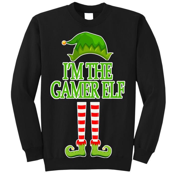 I'm The Gamer Elf Matching Family Christmas Tall Sweatshirt