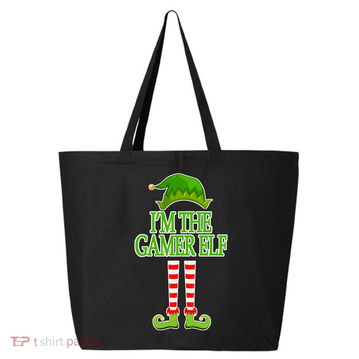 I'm The Gamer Elf Matching Family Christmas 25L Jumbo Tote