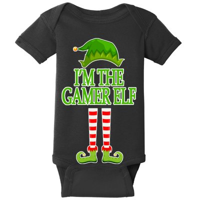 I'm The Gamer Elf Matching Family Christmas Baby Bodysuit