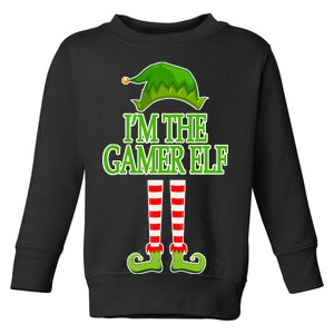 I'm The Gamer Elf Matching Family Christmas Toddler Sweatshirt