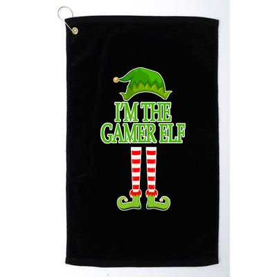 I'm The Gamer Elf Matching Family Christmas Platinum Collection Golf Towel