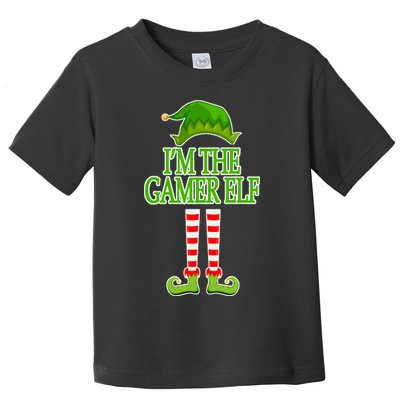 I'm The Gamer Elf Matching Family Christmas Toddler T-Shirt