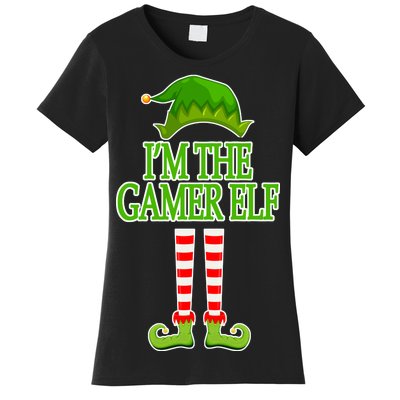 I'm The Gamer Elf Matching Family Christmas Women's T-Shirt