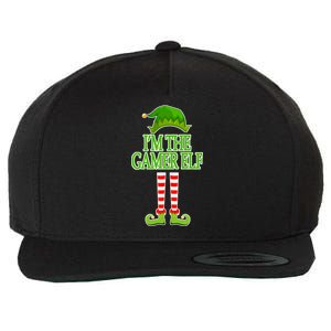 I'm The Gamer Elf Matching Family Christmas Wool Snapback Cap