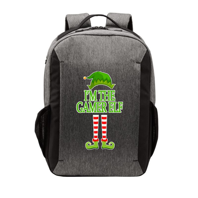 I'm The Gamer Elf Matching Family Christmas Vector Backpack