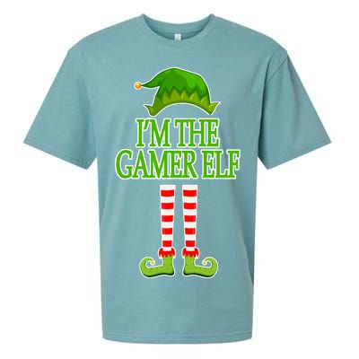 I'm The Gamer Elf Matching Family Christmas Sueded Cloud Jersey T-Shirt