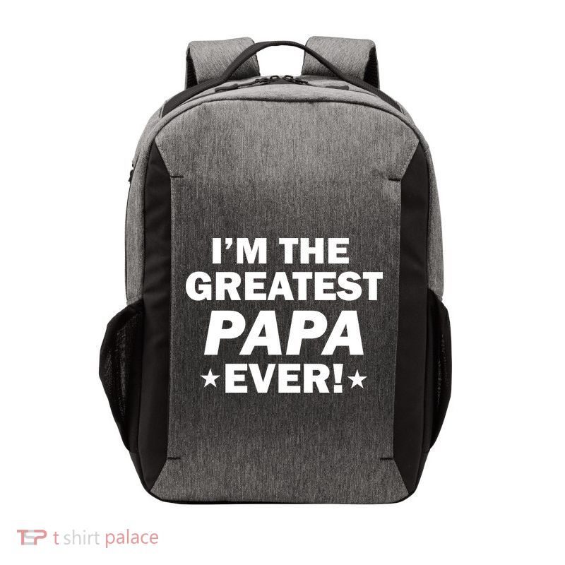 I'm The Greatest Papa Ever! Vector Backpack