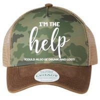 I'm the Help Could Also Be Drunk & Lost Matching Legacy Tie Dye Trucker Hat