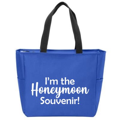 I'm The Honeymoon Souvenir Zip Tote Bag