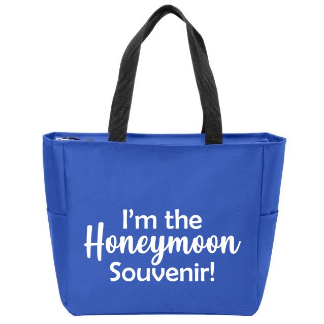 I'm The Honeymoon Souvenir Zip Tote Bag