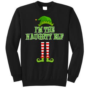 I'm The Naughty Elf Matching Family Christmas Sweatshirt