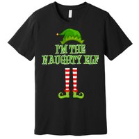 I'm The Naughty Elf Matching Family Christmas Premium T-Shirt