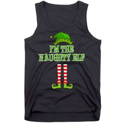 I'm The Naughty Elf Matching Family Christmas Tank Top