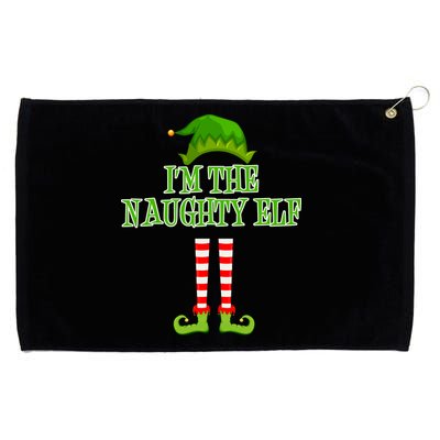 I'm The Naughty Elf Matching Family Christmas Grommeted Golf Towel