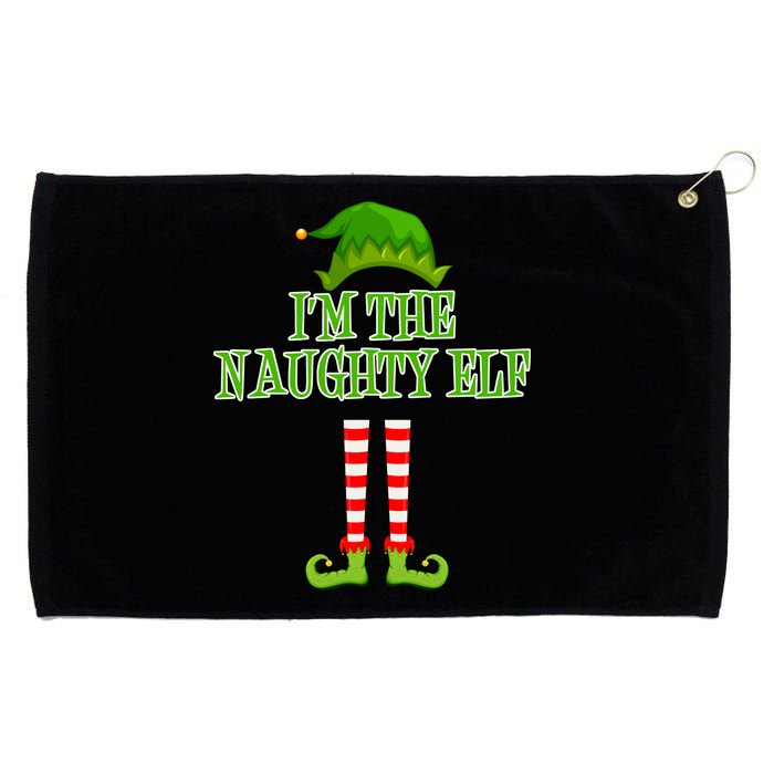 I'm The Naughty Elf Matching Family Christmas Grommeted Golf Towel