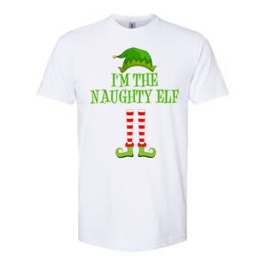 I'm The Naughty Elf Matching Family Christmas Softstyle CVC T-Shirt