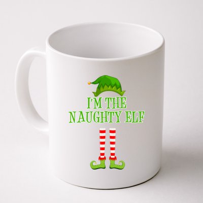 I'm The Naughty Elf Matching Family Christmas Coffee Mug