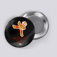 I'm The Ninjabread Man Funny Gingerbread Button