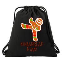 I'm The Ninjabread Man Funny Gingerbread Drawstring Bag